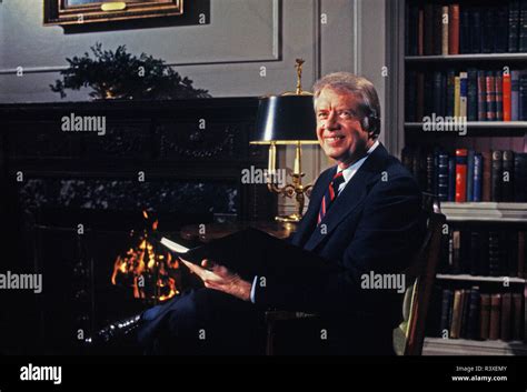 February 1978: President Jimmy Carter addresses the nation on the ...