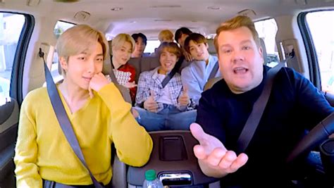 James Corden Shares An Unreleased BTS 'Carpool Karaoke' Clip