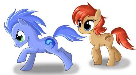 Sonic and Sally ponified by AngelofHapiness on DeviantArt