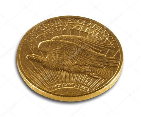 Double eagle gold coin, isolated Stock Photo by ©Sonar 6276711