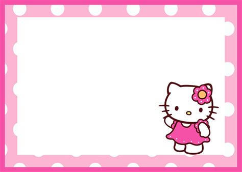 Hello Kitty Birthday Invitation Template – Invitations Online