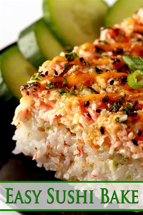 Easy Sushi Casserole - Celebration Generation