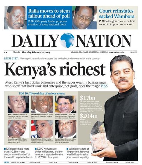 Daily Nation - Breaking News, Kenya, Africa, Politics, Business, Sports