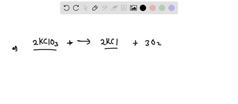 SOLVED:Write the balanced chemical equation for (a) the thermal ...