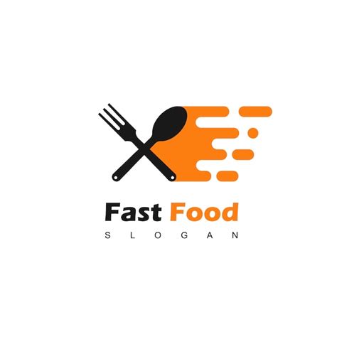 Premium Vector | Fast food logo design vector