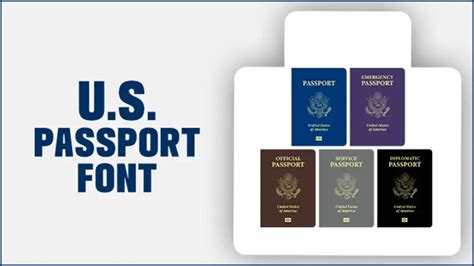 U.S. Passport Font: A Guide To Crafting The Perfect Look