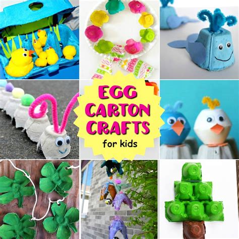 24 Egg Carton Crafts for Kids: Crafty Recycling Fun! - Mom Foodie