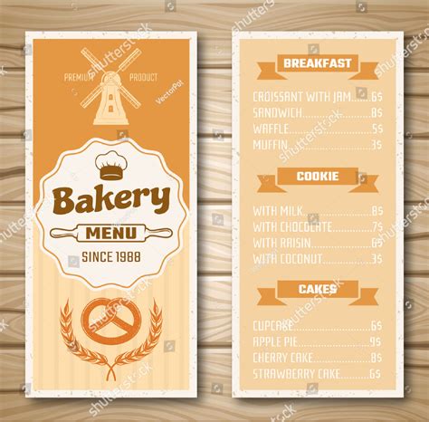 Bakery Menu - 22+ Examples, Illustrator, Word, Pages, Photoshop ...