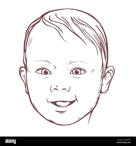 Cute Baby Faces Drawing