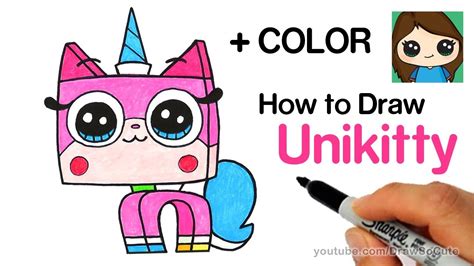 How to Draw Unikitty Easy - YouTube