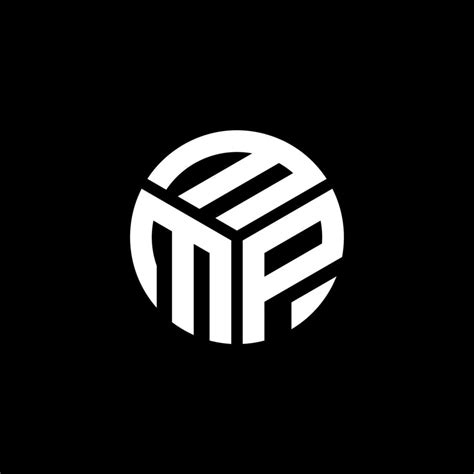 MMP letter logo design on black background. MMP creative initials ...