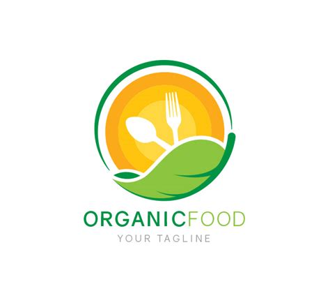 Organic Food Logo & Business Card Template - The Design Love