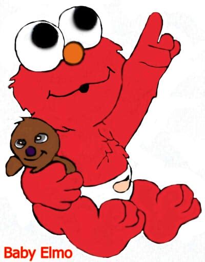 Baby Elmo Drawing at GetDrawings | Free download