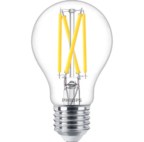 LED Filament Bulb Clear 60W A60 E27 8719514377172 | Philips