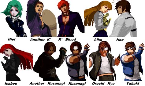 All Mugen Kof by OrochiDarkKyo on DeviantArt