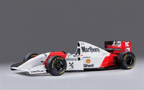 Ayrton Senna's Iconic 1993 McLaren MP4/8 Formula 1 Car