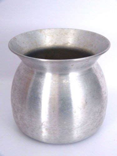 Vintage Diamond Brand Aluminum Urn or Spittoon Shaped Pot | Vintage ...