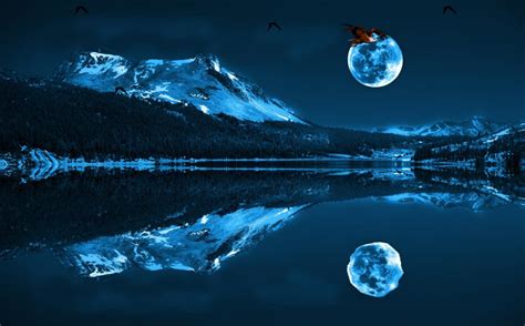 🔥 [40+] Blue Moon Wallpapers Desktop | WallpaperSafari