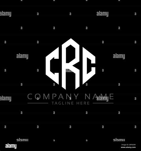 CRC letter logo design with polygon shape. CRC polygon and cube shape ...