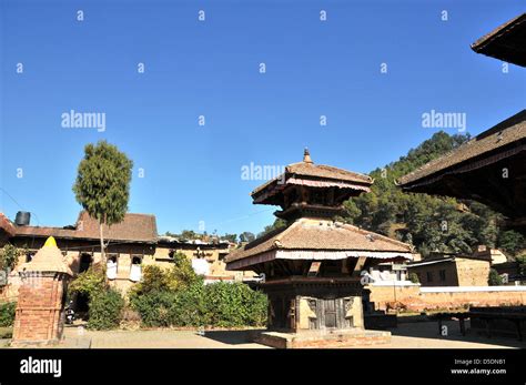 temple Panauti Nepal Stock Photo - Alamy