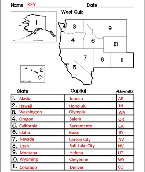 States & Capitals - Welcome!