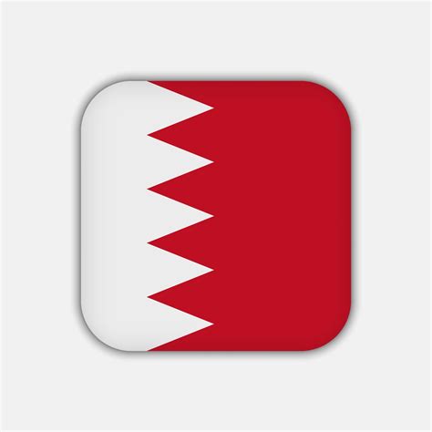 Bahrain flag, official colors. Vector illustration. 10794412 Vector Art ...