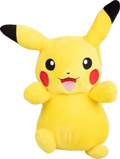 Amazon.com: Pokémon 8" Pikachu Plush - Officially Licensed - Quality ...