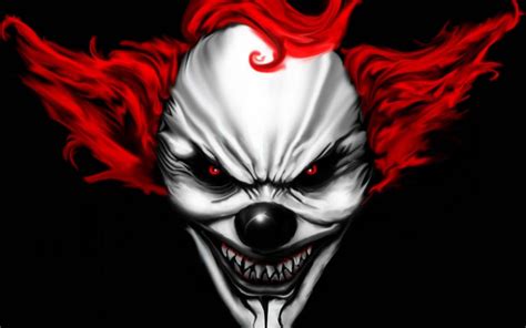 Creepy Evil Clown HD Wallpaper