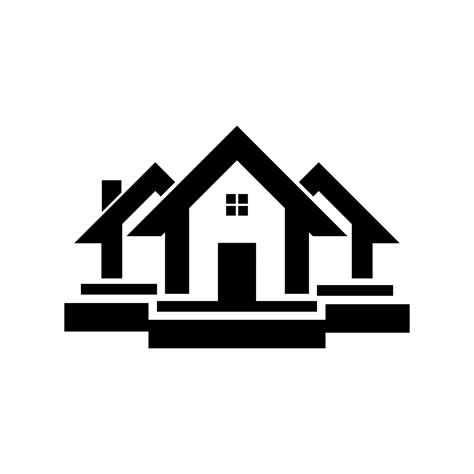 House Logo. House Icon. House icon vector isolated on white background ...