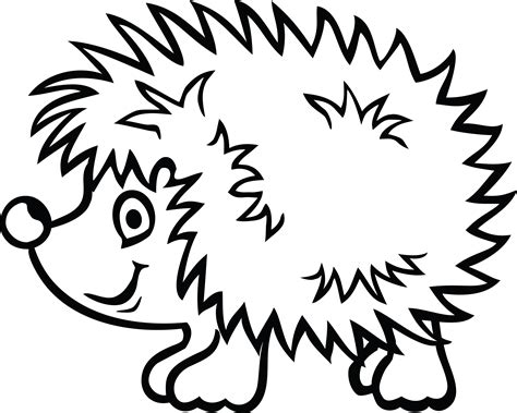 Free Clipart Of A hedgehog