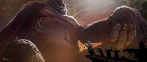 Kong Skull Island Concept Art Features an Ape Who Was Almost More of a ...