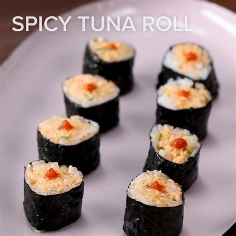 Spicy Tuna Roll Recipe by Tasty