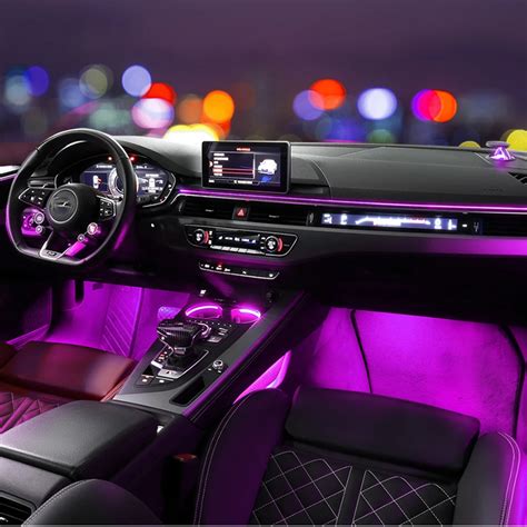 Audi A4 A5 S4 S5 RS4 RS5 Interior Ambient Light Kit Car LED Styling ...