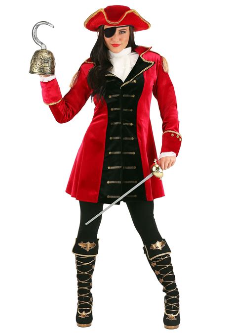 Women's Captain Hook Costume