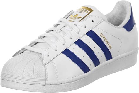 ADIDAS SUPERSTAR FOUNDATION WHITE BLUE - Sports N Sports