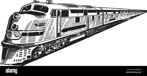 Train Clipart Black And White