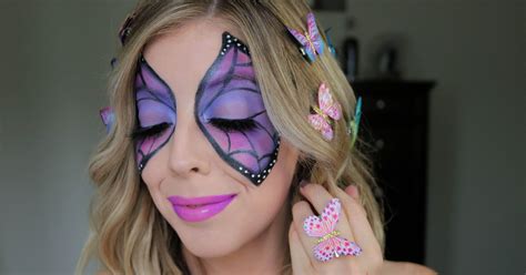 Colorful Butterfly Makeup Halloween Tutorial - Kindly Unspoken