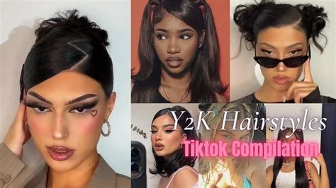 y2k Hairstyles | TikTok Compilation #hairstyleideas - YouTube