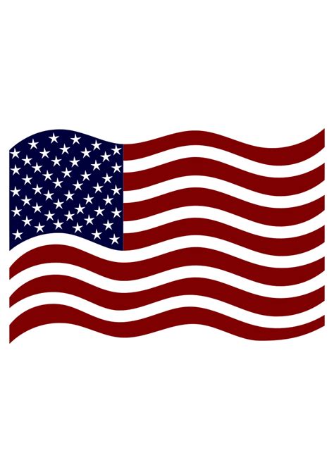 USA American Flag Clipart - free svg file for members - SVG Heart