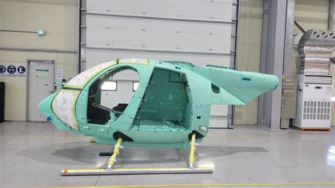 Korean Air delivers first fuselage for Boeing AH-6 helicopters ...