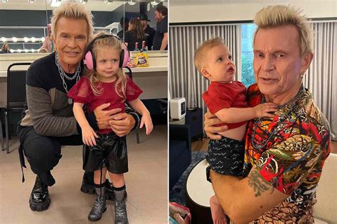 Billy Idol Beams on Grandpa Duty as He Spends Time with Son Brant's Kids