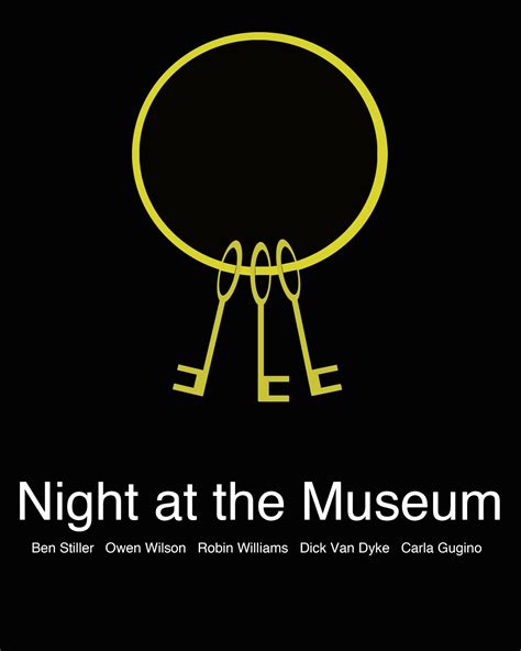 TreborSchaubGraphicDesign: Night at the Museum Movie Poster