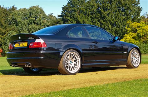 File:Black BMW M3 CSL E46 rr.jpg - Wikipedia