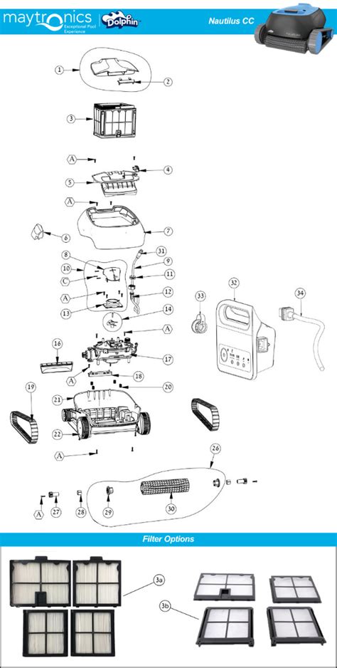 Dolphin Pool Cleaner Parts Diagram | Webmotor.org