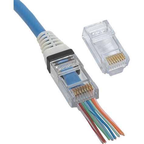 EZ-RJ45 CAT6 Connectors. (bulk) Walectric