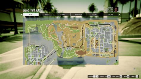 Los Santos Gta V Map