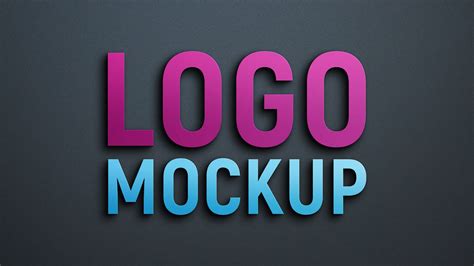 Modern Logo Mockup