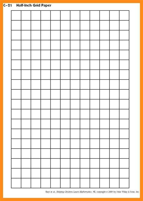 Printable Grid Paper 1 Inch - Get What You Need For Free