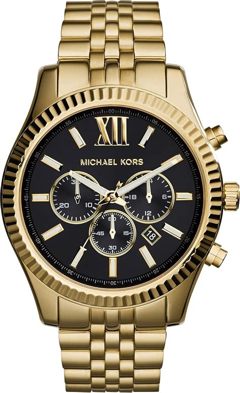 Michael Kors MK8286 Mens Classic chronograph Wrist Watches : Michael ...