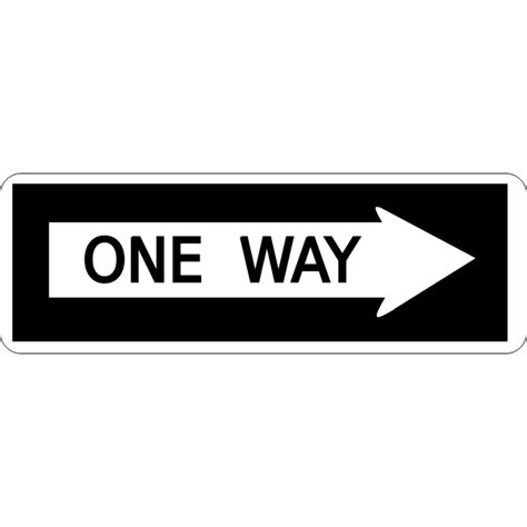 One way traffic sign vector image | Free SVG